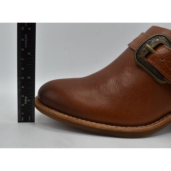 Sofft Womens Size 9 Adara Bourbon Leather Buckle Shooties Booties Shoes - Picture 11 of 13
